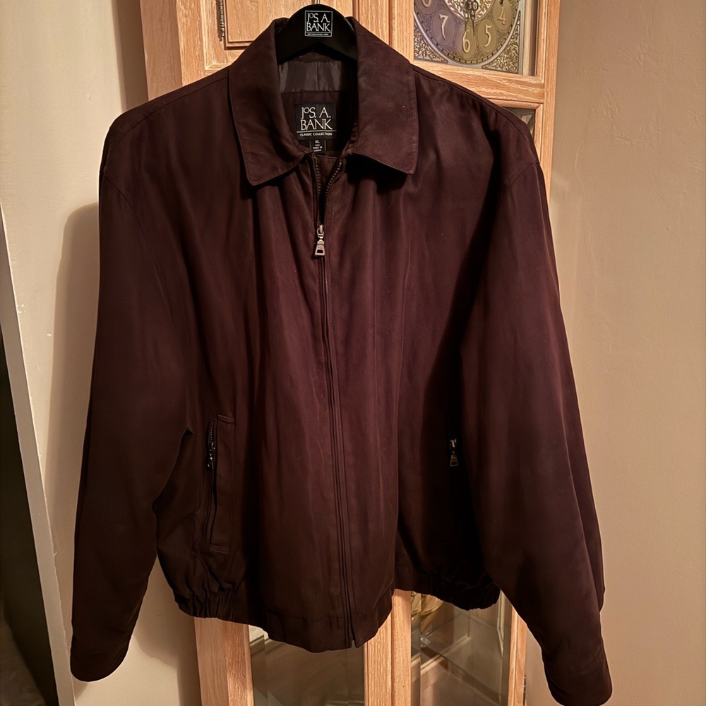 Jos. A. Bank Rich Brown suede  Classic Jacket